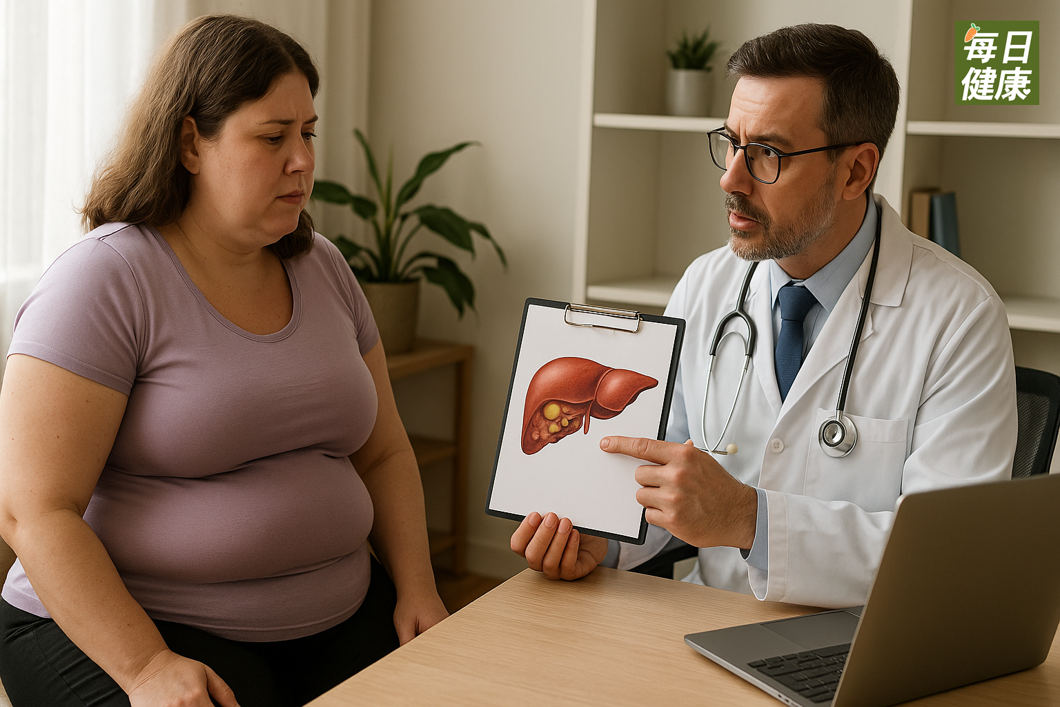 梨形身材易得脂肪肝！醫：瘦子也中招　1習慣恐加速惡化