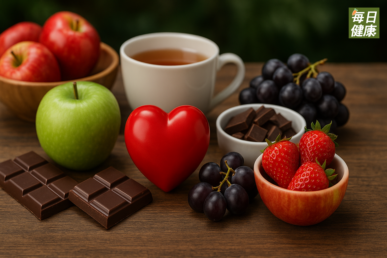 日常飲食中這成分能降血壓！專家：巧克力、茶、蘋果都含有