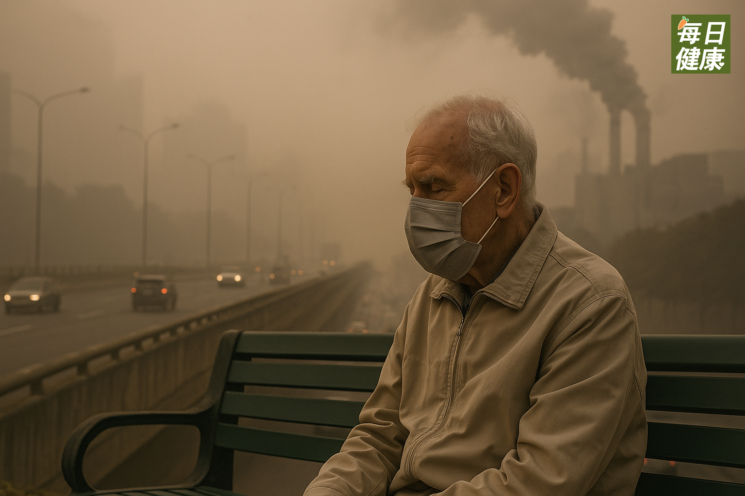 空氣污染不只傷肺！陽明交大研究揭示PM2.5、NO₂影響大腦功能 老人失智風險提高17%