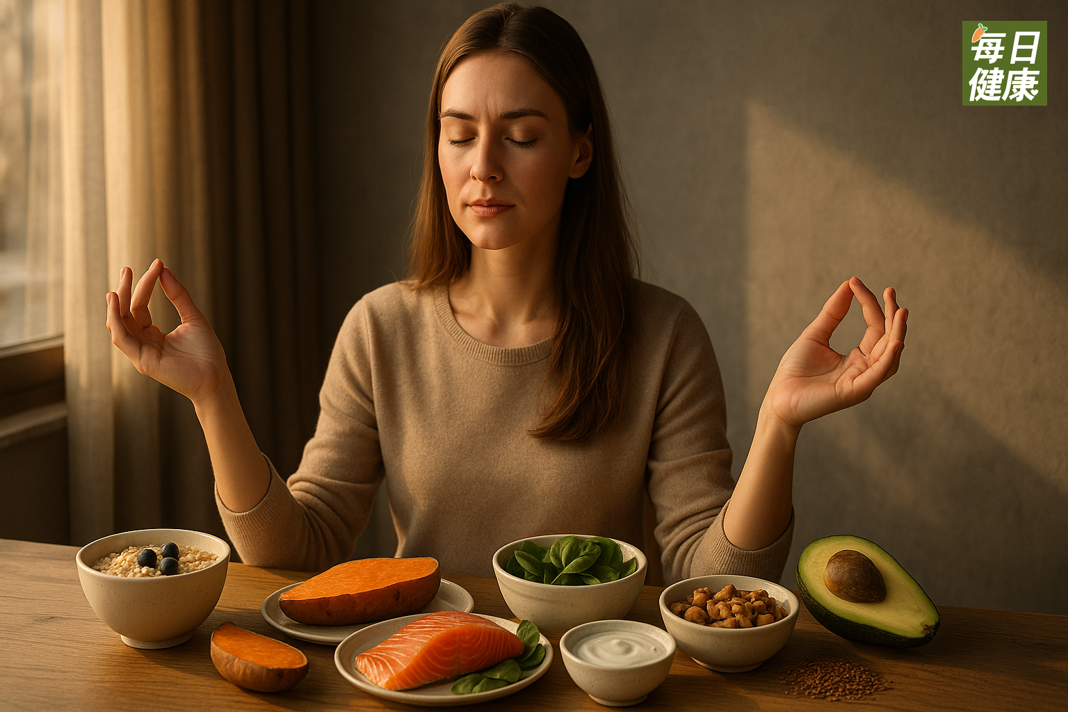 抗壓飲食必吃5類食物！穩定情緒、提升心情的「隱形鎧甲」 這樣搭配最營養