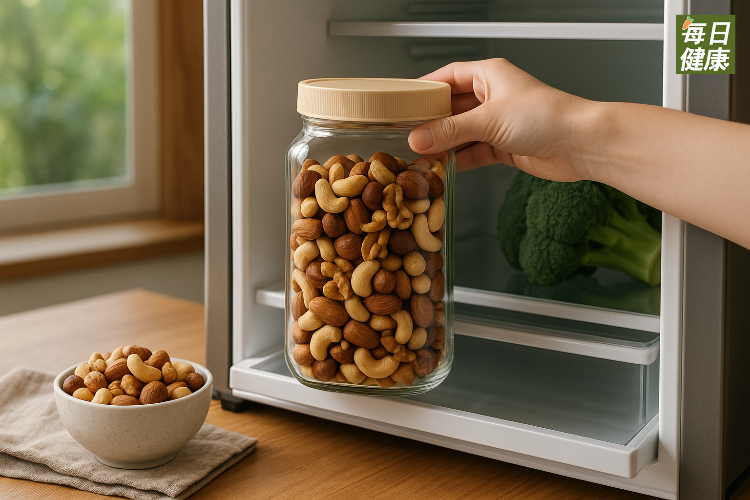 堅果冷藏還是冷凍？專家教你保存小撇步！這樣做可延長新鮮度、營養不流失