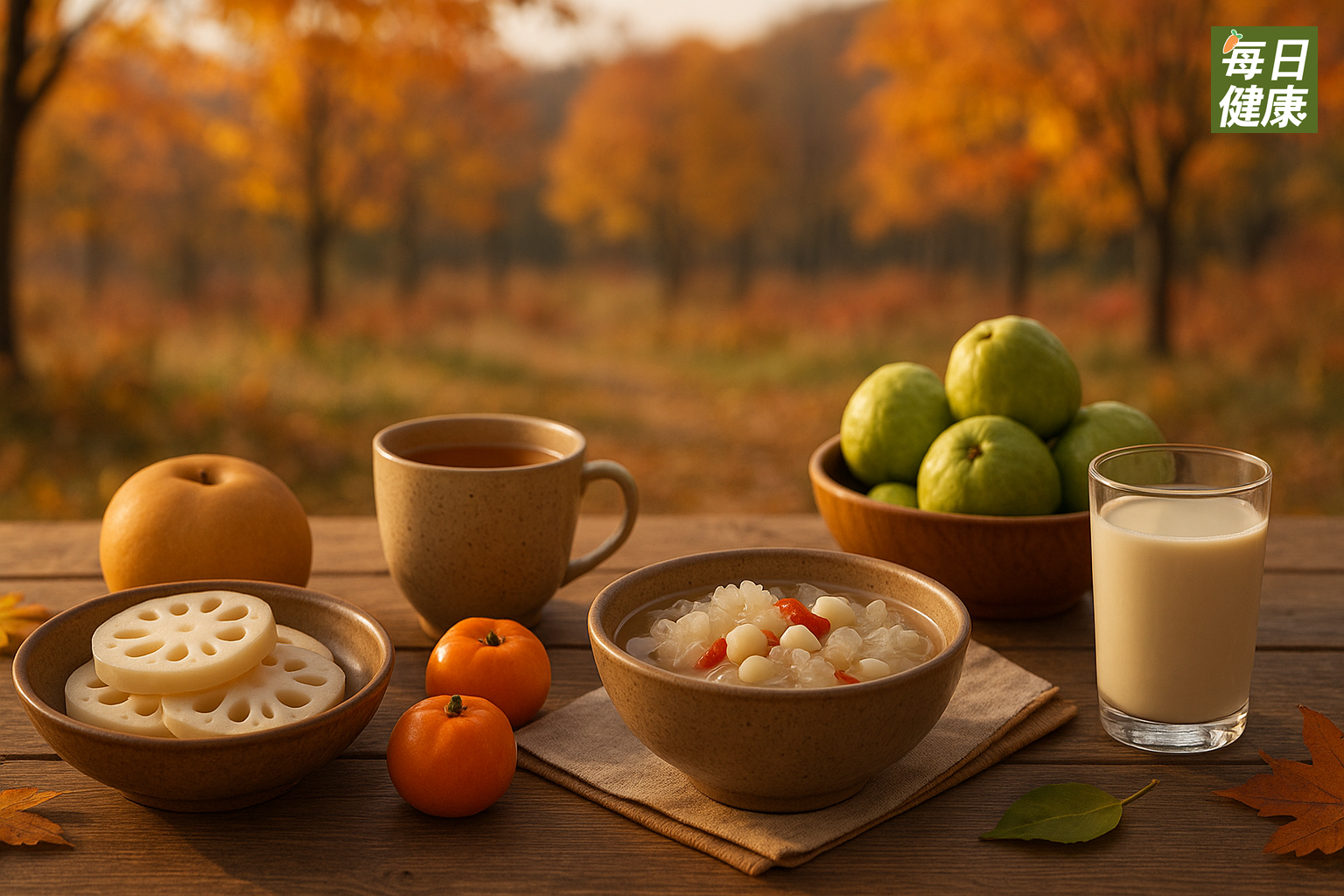 入秋養生不只喝水！中醫授「白色食物」護肺必吃清單 這些水果也能潤喉