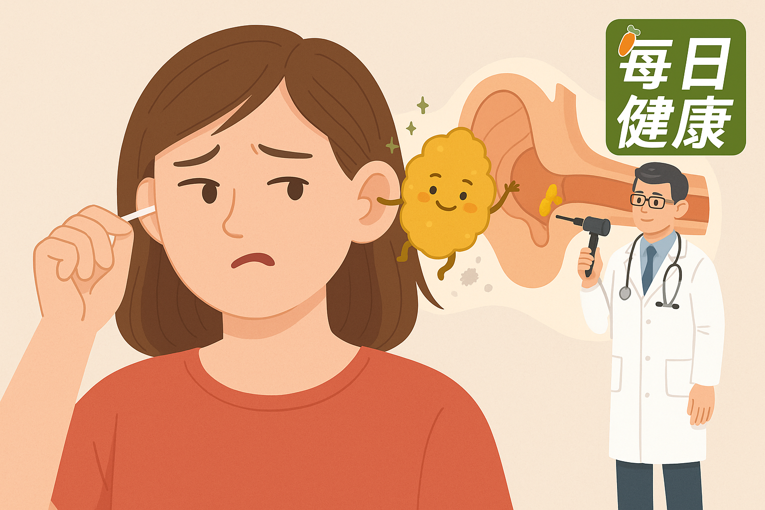 掏耳朵小心「耳膜破裂」！醫揭3類人群必定要清理耳垢　這樣做才安全